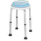 Careboda 360° Drehbarer Duschhocker，Hocker höhenverstellbar...
