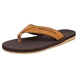 Nautica Tayrona Flip-Flop für Herren, Tan-tapped, 7