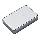 Murago - Benzinfeuerzeug Silber-farbig poliert unbefüllt - Feuerzeug...