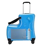 Reitkoffer – Reisegepäck für Kinder mit integriertem Lenker, lustiger...