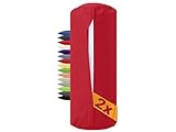 npluseins 2er Pack - Bezug für Nackenrollen 40x15 cm 100% Baumwolle...