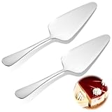 JJUNW 2 Stück Edelstahl Tortenheber Set, Kuchenheber Tortenmesser...
