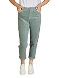 DENIMFY Cordhose Damen Mom Fit High Waist Gerades Bein Stretch DFLisa Cord...