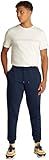 Tommy Jeans Herren Jogginghose Slim Fit Flag mit Tunnelzug, Blau (Dark...