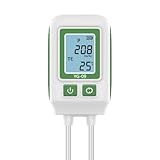 YIYEGO 4 in 1 Digitales Bodenmessgerät, Stickstoff, Phosphor, Kalium, Temp...