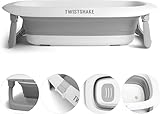 Twistshake faltbare und rutschfeste Babybadewanne | Ergonomisch...