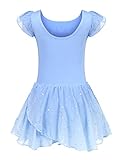 trudge Kinder Ballettkleidung Ballettkleid Mädchen Kurzarm Baumwolle...