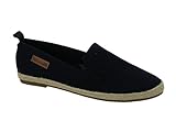 Tom Tailor Damen 3292004 Flacher Slipper, Navy, 37 EU