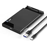 UGREEN Festplattengehäuse 2,5 Zoll USB C 3.2 Gen 2 auf SATA III bis zu 6...