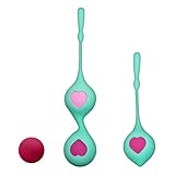 SXOVO 2er-Pack Liebeskugeln Sex Spielzeug für die Frau - Analkugeln Mit 4...