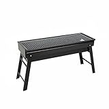 Großer Grill, Edelstahl, Holzkohle, faltbar, tragbar, Schreibtisch,...