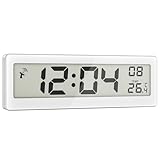 Oule GmbH funkuhr digital,Digitale wanduhr,wanduhr Funk mit DCF Zeitsignal...