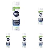 NIVEA MEN Sensitive Rasiergel (200 ml), Rasiergel mit Kamille, Hamamelis...