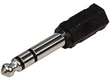 Hollywood Kopfhörer-Adapter | 6,35 mm Klinke auf 3,5 mm Buchse Stereo...
