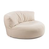 Lumaland Sitzsack Lounge Sofa aus der Teddy-Reihe | Indoor Bean Bag mit...