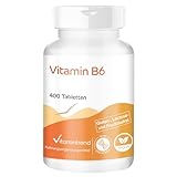 Vitamintrend Vitamin B6 22,5mg, 400 Tabletten, hochdosiert,...