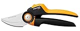 Fiskars Bypass-Gartenschere L, X-series PowerGear, P961, Mit Rollgriff,...