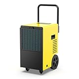 DAHTEC Bautrockner Luftentfeuchter Keller 30 L/Tag - Fläche 90 m²/230 m³...