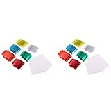 Casstad 360 Sets 5,1 cm Hängemappen-Registerkarten und Einlagen zur...