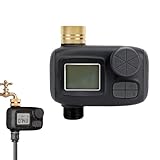Tomvorks Gartenbewässerungs-Timer, 2-Ausgangsfunktion, Digitaler...