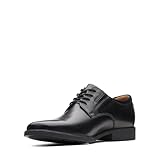 Clarks Herren Tilden Plain Derby Schwarz, EU 46 (UK 11)