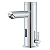 Hevenaov Infrarot Sensor Wasserhahn Bad Chrom, Automatisch Sensor...