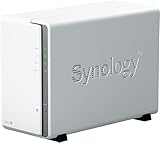 Synology DS223J 12 TB 2 Bay NAS-Lösung installiert mit 2 x 6 TB Western...