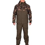 Fox Khaki/Camo Wintersuit - Thermoanzug, Angelanzug, Regenanzug für...