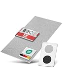 Aeco Sound® - Selbstklebender Wandschutz aus Filz, 9mm extra stark, 1-3...