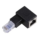 WEIDN 8P8C LAN-Ethernet-Adapter für 5e/6 Stecker auf Buchse, nach oben...