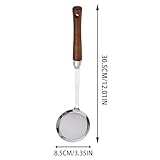 Schaumlöffel Aus Edelstahl – Feinmaschiges Sieb | Nudelsieb,...