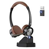 Beebang Kabelloses Headset, Bluetooth-Headset mit Mikrofon und...