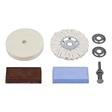 wolfcraft Hobby-Polierset 2178000 - zum Polieren von Metalloberflächen I...