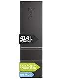 Haier Kühl Gefrierkombination schwarz 3D 60 SERIE 5 HTW5620DNPT I 2,05m,...