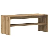 vidaXL TV-Regal Artisan-Eiche 100x40x40 cm Holzwerkstoff, TV-Möbel,...
