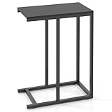 Tangkula Couch-Tablett, Sofa, Beistelltisch, Ottomane, Couch-Konsole,...