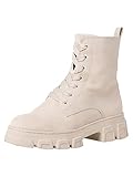 Tamaris Damen Stiefelette 1-1-25273-29, Beige (Ivory), 40 EU