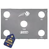 Best Sporting Torwand mit 5 Schusslöchern I Torschusswand 280 x 187 cm...