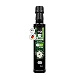 Sunnah Shop® Bio Schwarzkümmelöl ungefiltert kaltgepresst 250ml - Black...