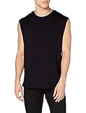 Urban Classics Herren T-Shirt Open Edge Sleeveless Tee, ärmelloses T-Shirt...