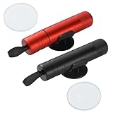 2 Stück Gurtschneider Notfallhammer，2 In 1 Nothammer Auto Mit...