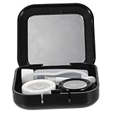 UPKOCH Wasserfester Kontaktlinsenbehälter Flamingo mit Strass Kleiner...