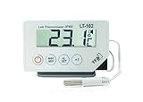 TFA Dostmann LT-102 Profi-Digitalthermometer, mit Kabelfühler, wasserdicht...