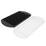 CHICAMPERA 2 Stück Mini Silikon Eiswürfelform Quadratische Mulden...