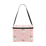 EZIOLY Isolierte Lunchtasche, Vintage-Ballerina-Cartoon, Balletttänzerin,...