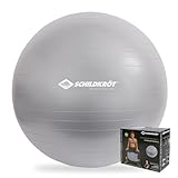 Schildkröt Unisex – Erwachsene træningsbold 65 cm Gymnastikball,...