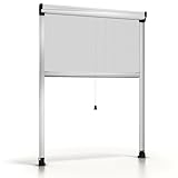 ESTO Insektenschutzrollo für Fenster, in Höhe und Breite zuschneidbar,...