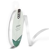 Vaessen Creative 301002-1003 Satinband Weiß, 6 mm x 10 Meter,...