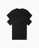 Nike Essential Herren-Unterhemden, Baumwolle, Stretch, kurzärmelig,...