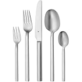 WMF Alteo Besteck Set 12 Personen, Essbesteck 60 teilig, Besteck matt,...